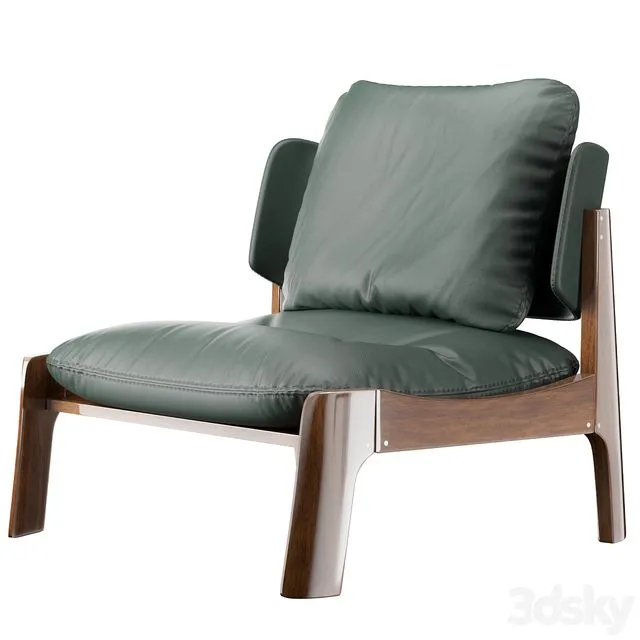 Armchair NO-GLUE from EXTETA 3D Model