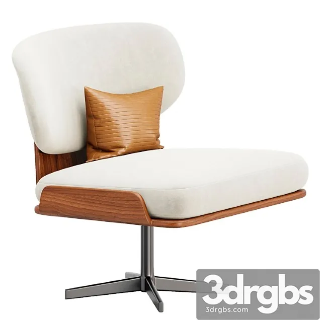 Armchair Olos 3D Model Free