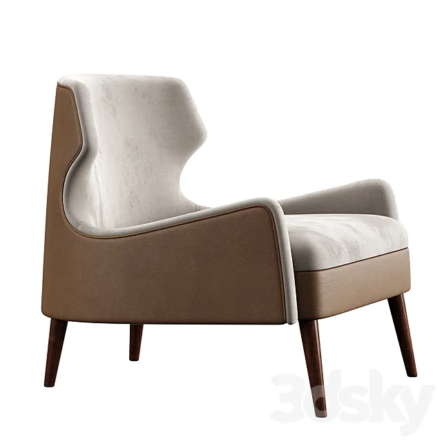 Armchair Osby Konyshev 3D Model