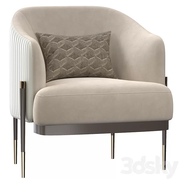 ARMCHAIR Oxford 3D Model