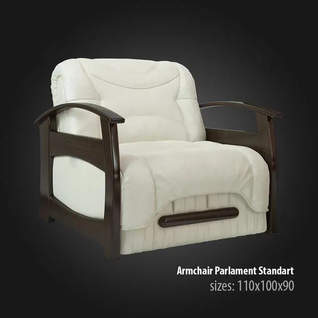 Armchair Parlament Standart 3D Model