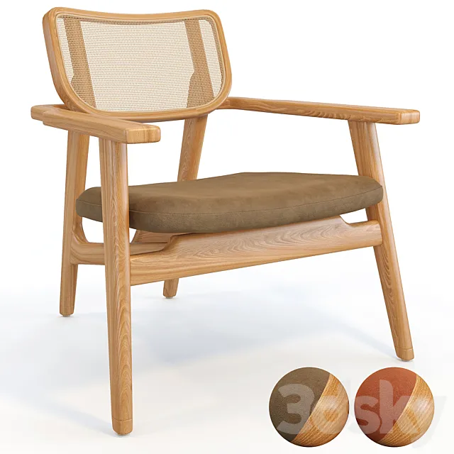 Armchair Phileas 3D Model