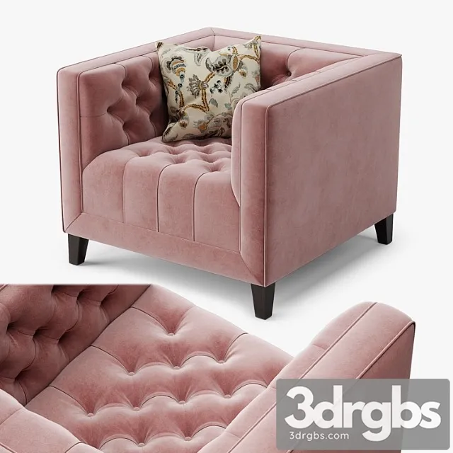 Armchair pinkslip a 3D Model Free