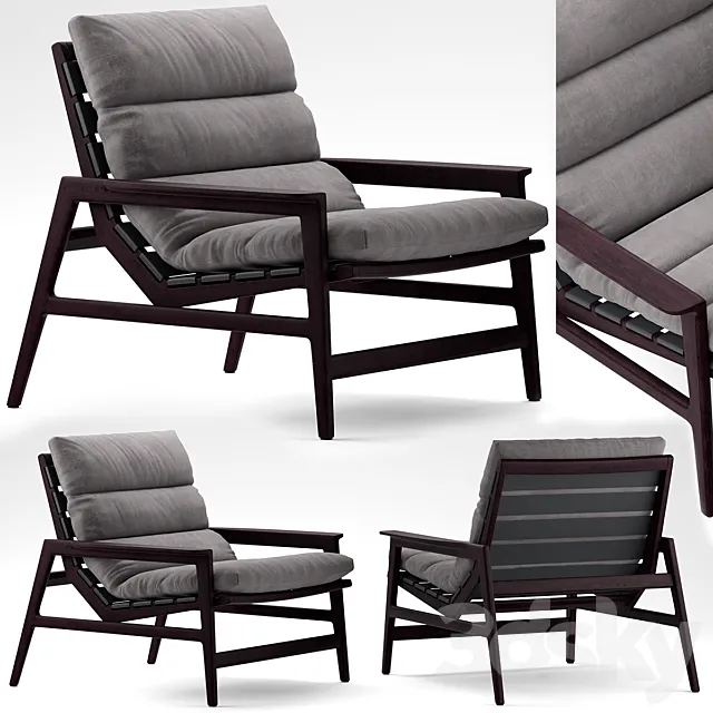 Armchair poliform ipanema 3D Model