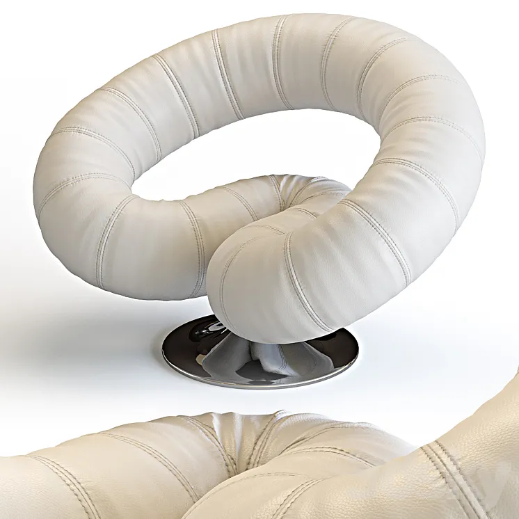 armchair Polis 3D Model Free