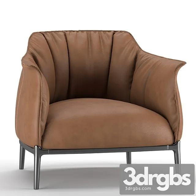 Armchair poltrona frau archibald 2 3D Model Free
