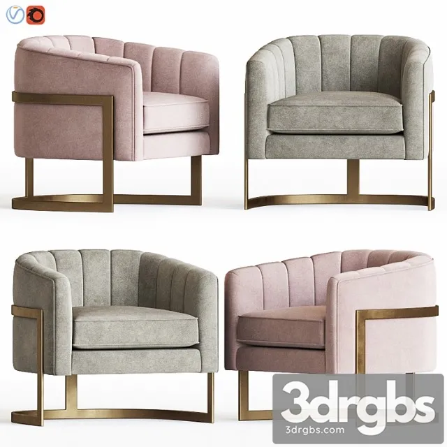 Armchair pure elegance 3D Model Free