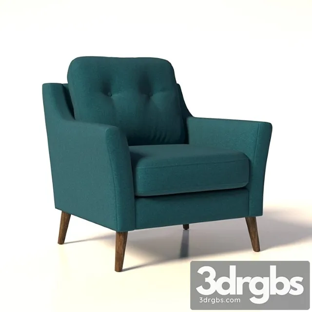 Armchair raf 3D Model Free