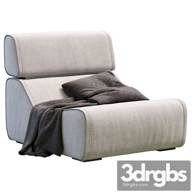 Armchair Ria By Blanche 3D Model Free