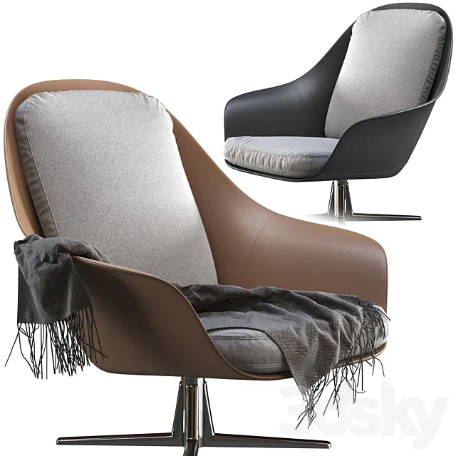 Armchair Romatti Sveva 3DModel