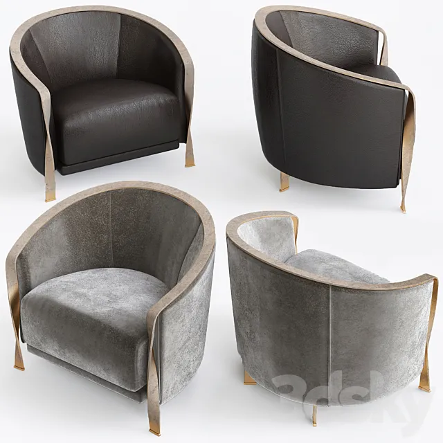 Armchair Rugiano Furniture Nella Vetrina 3DModel