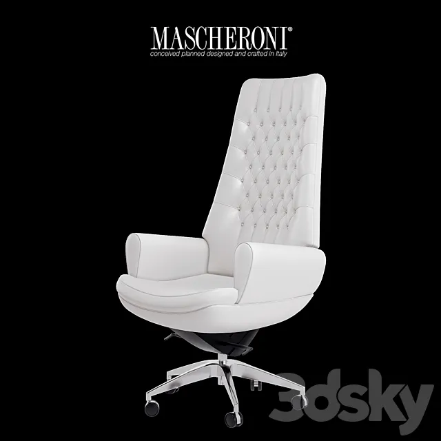 armchair San Giorgio Mascheroni 3D Model