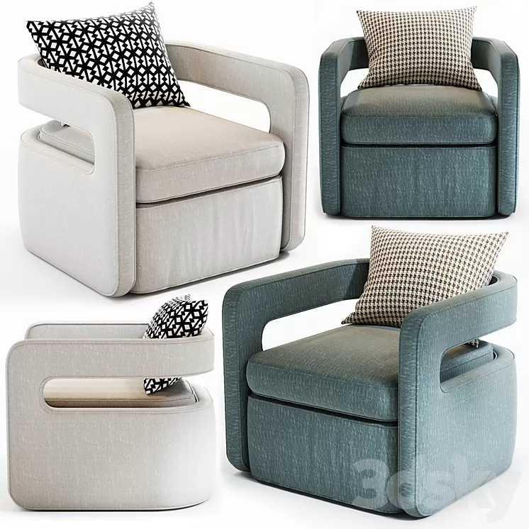 Armchair San Marino 3D Model