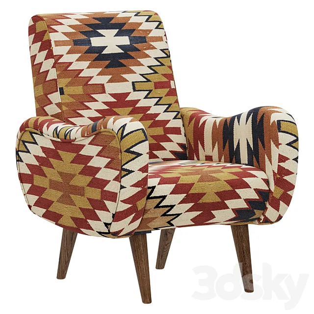 Armchair Secret De Maison SONDRIO 3DModel