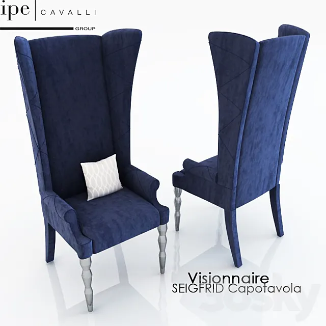 Armchair SEIGFRID 3D Model