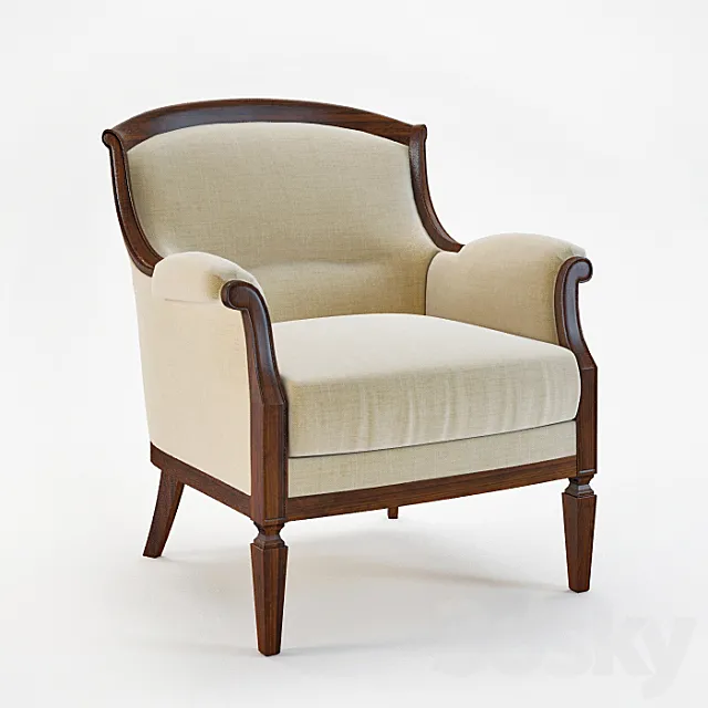 Armchair Selva 1440 3DModel