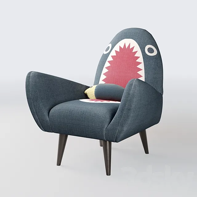 Armchair Shark Fin from Rodnik 3DModel