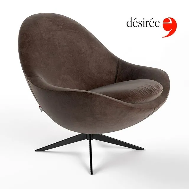 Armchair Soor 3D Model