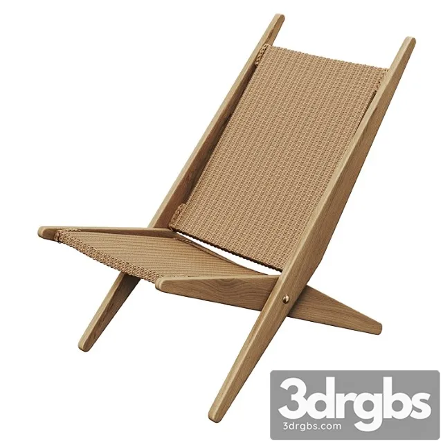 Armchair Stackable Ancelie Ot La Redoute 3D Model Free