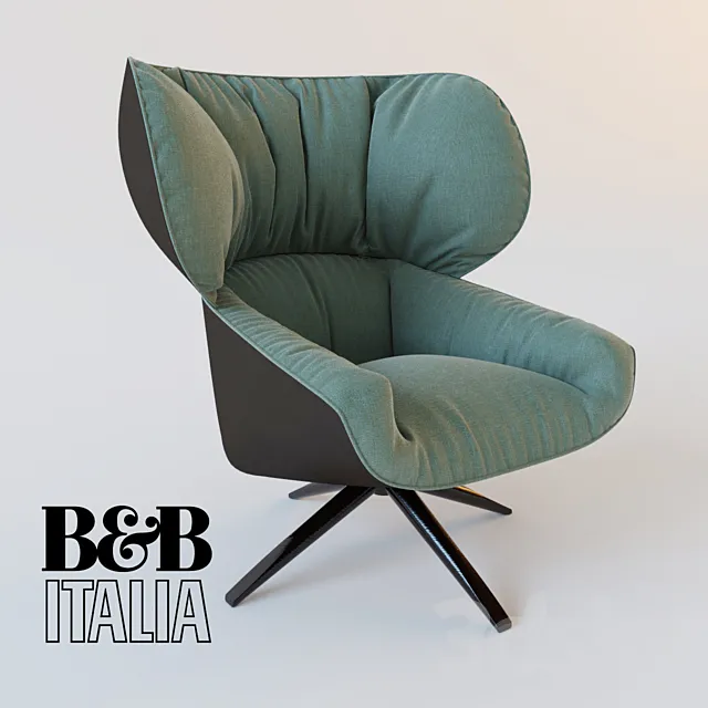 Armchair Tabano 3D Model