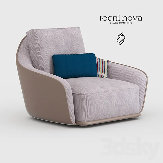 Armchair Tecni nova 115 3DModel