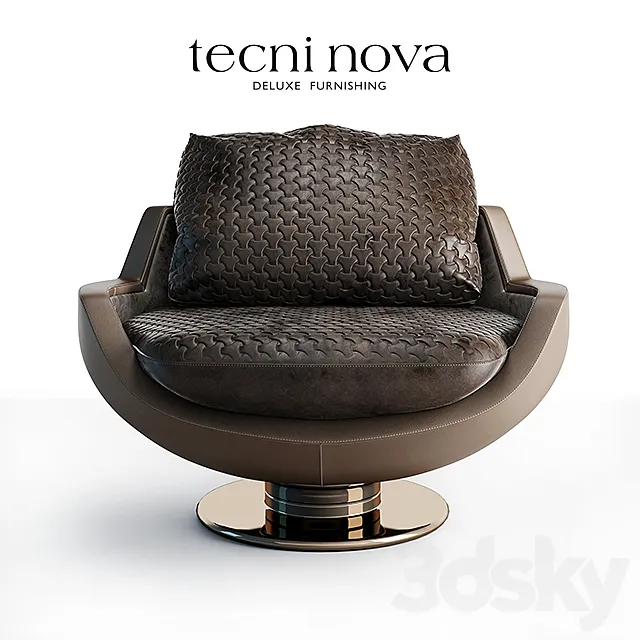 Armchair Tecni nova from the collection of Fortune 2017 3DModel