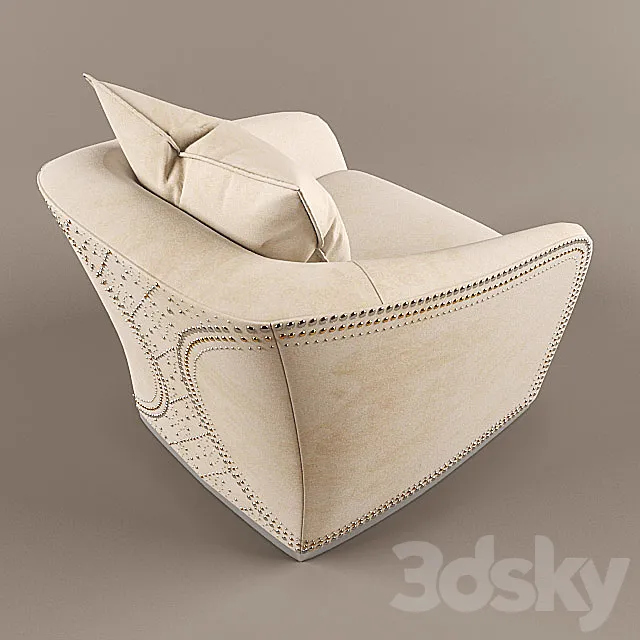 Armchair Timothy Cornelio Cappellini 3DModel