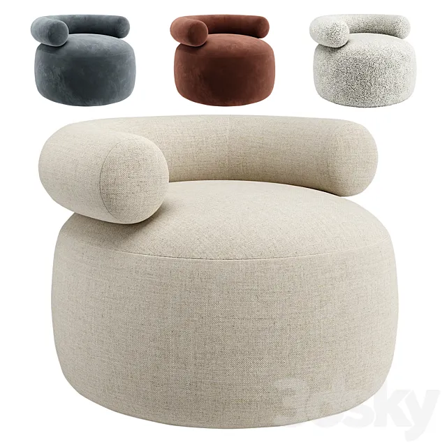 Armchair Tirella OGOGO 3D Model