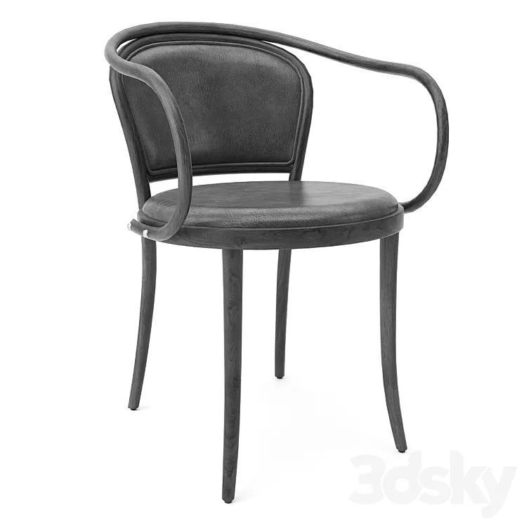 Armchair TON 33 3D Model Free