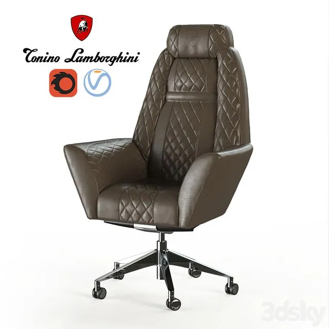 Armchair tonino lamborghini formitalia 3D Model