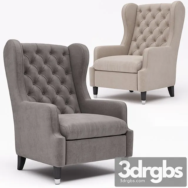 Armchair tosconova caprice 3D Model Free