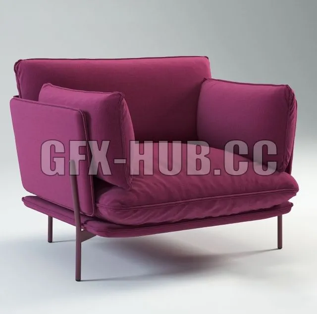 Armchair tradition 3D Model