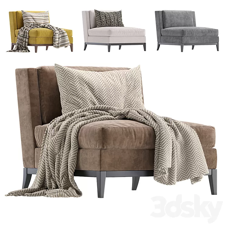 Armchair TYROL Cazarina Interiors/Кресло ТИРОЛЬ 3D Model Free