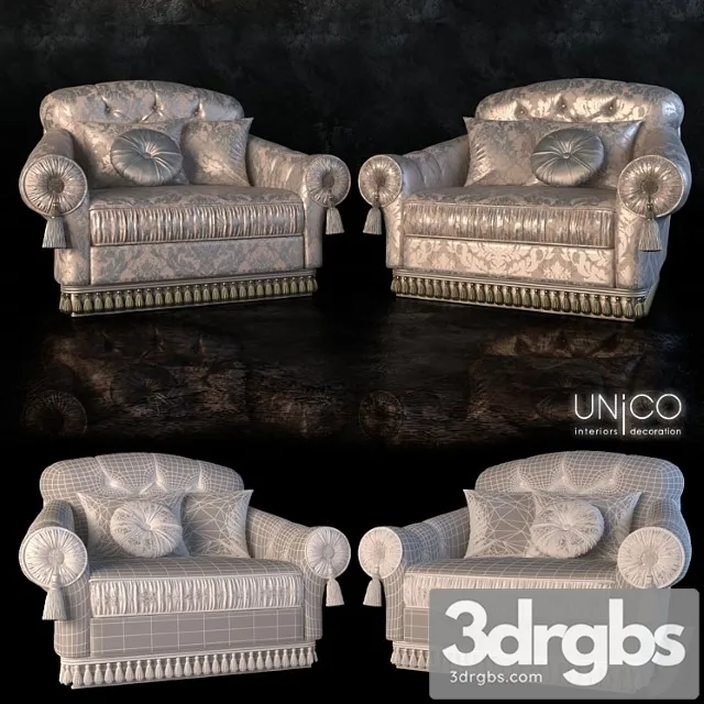 Armchair Unizzo Verdi Free Download