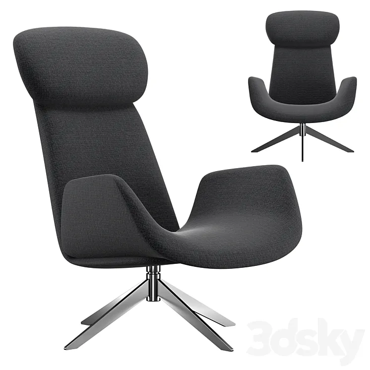 Armchair Vata 3D Model Free