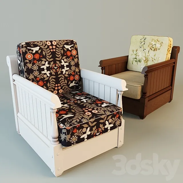 Armchair "Verona 1" 3DModel