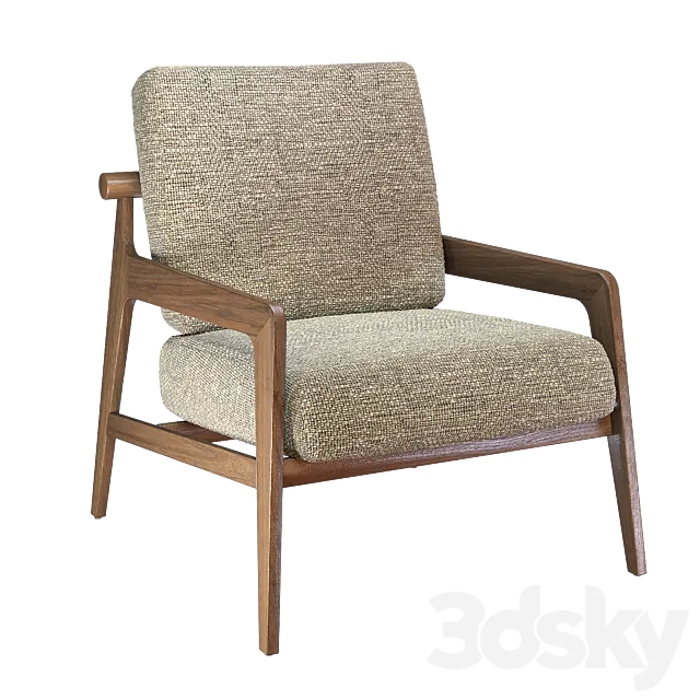 Armchair Vinato LA REDOUTE INTERIEURS 3D Model