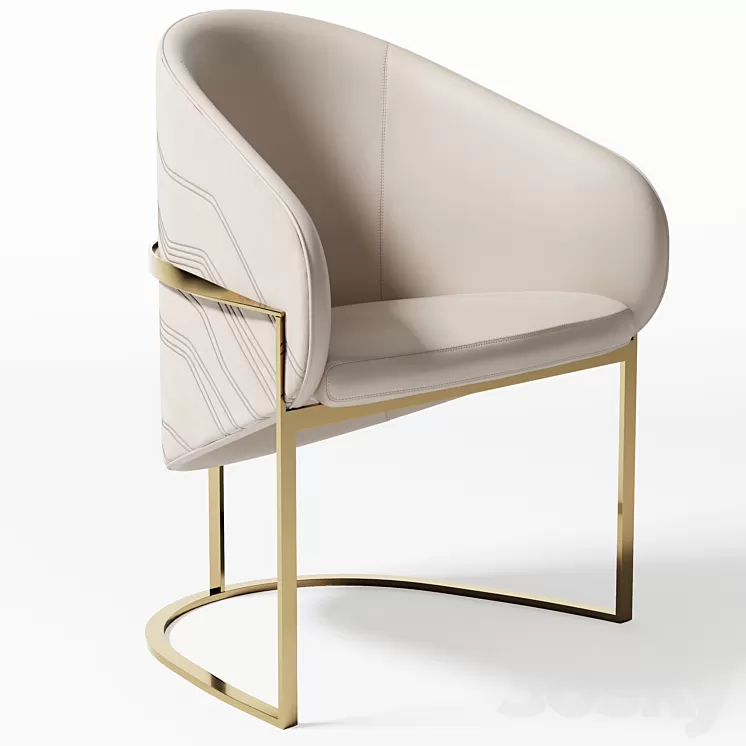 Armchair Visionnaire CLOUD designed by Alessandro La Spada 3D Model