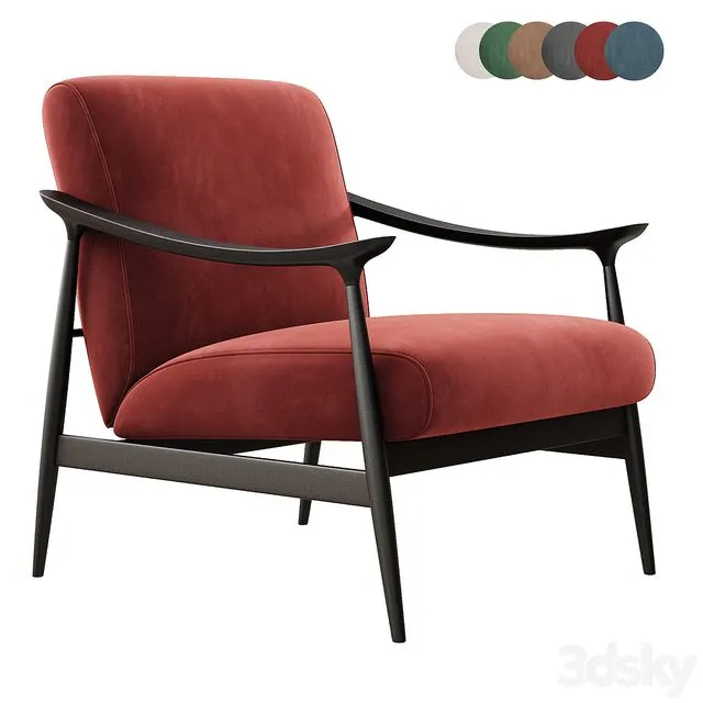 Armchair Vivi factory TOSGONOVA 3D Model