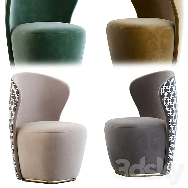 Armchair VORTEX - M Capital Collecti 3DModel