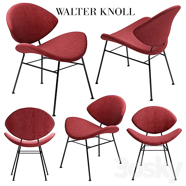 Armchair walter knoll Fishnet Chair 3D Model