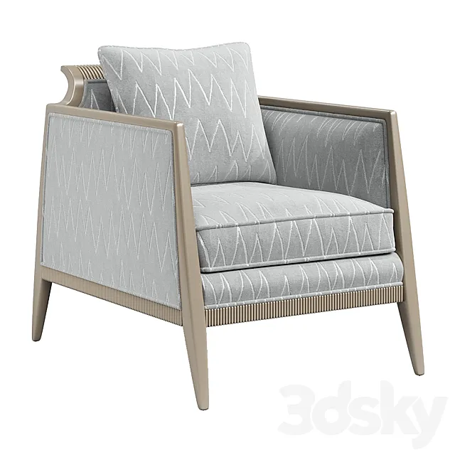 Armchair What's Your Angle? Caracole 3D Model