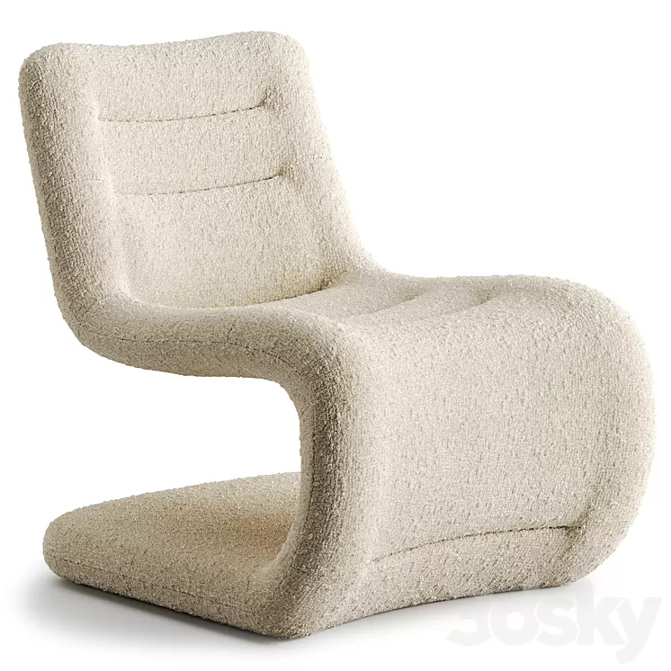 Armchair Wilson La Redoute AM.PM. 3D Model
