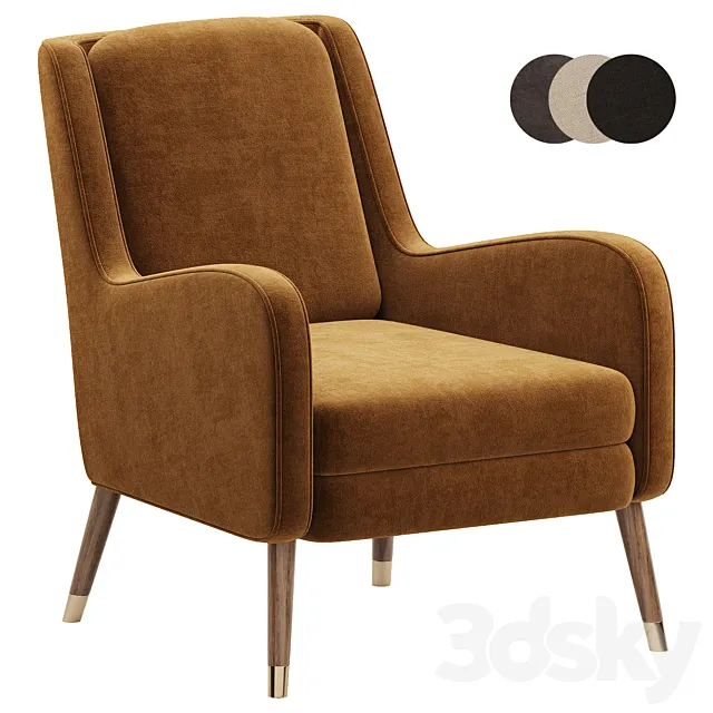 Armchair (Y) La Redoute 3D Model