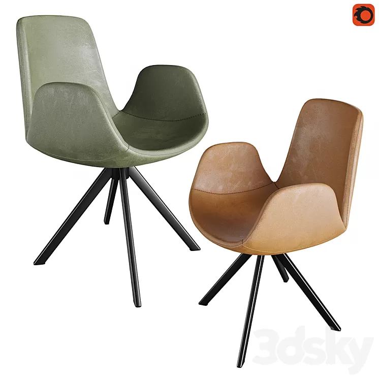 Armchair Yasmin 3D Model