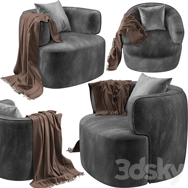 Armchair Zito Living ZB-03 3DModel