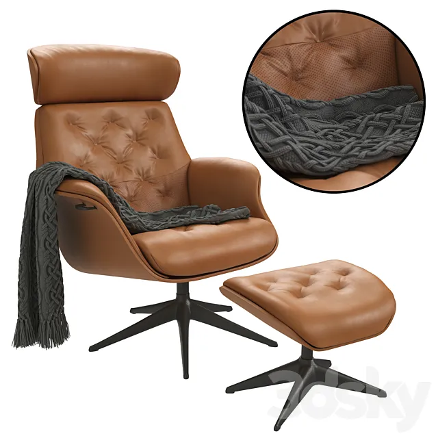 ARMCHAIR_FLEXLUX VOLDEN 3DModel