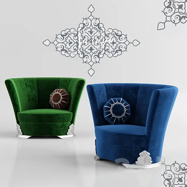 armchair_Saraya 3D Model