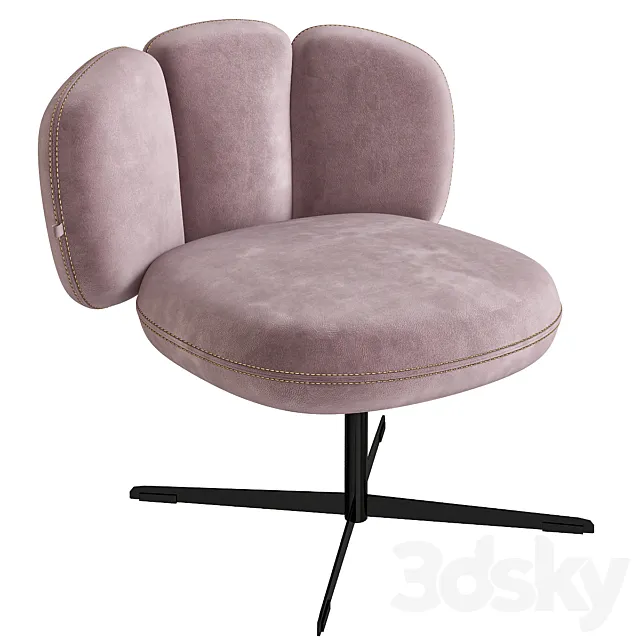 Armchairs - Bras Easy Chair 3DModel