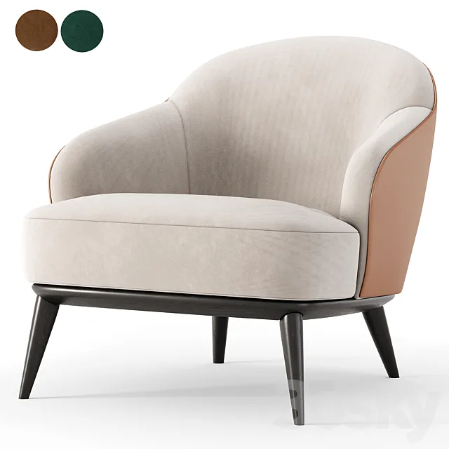 ARMCHAIRS By Minotti 3DModel